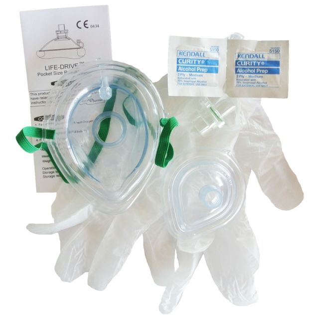 Adult/Infant Pocket Mask Kit without Case