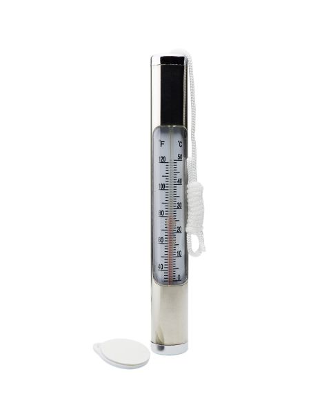 Chrome Thermometer 