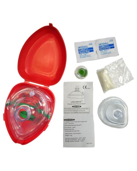 Adult/Infant Pocket Mask Kit