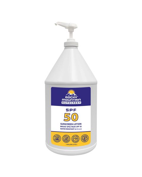 Rocky Mountain Gallon Pump Sunscreen SPF 50