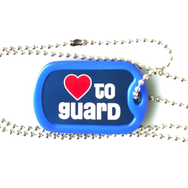 Love to Guard Dog Tag