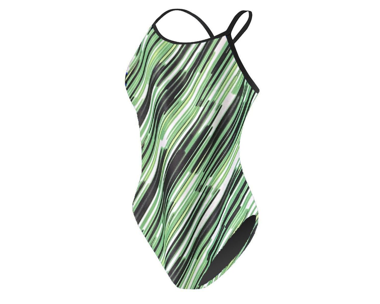 RISE Sandies Female Laser Beam Poly Swimsuit - Kiefer Aquatics
