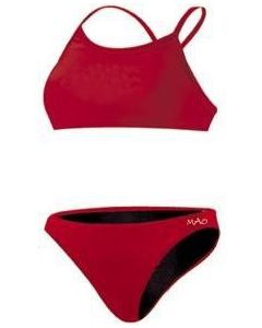 Solid Female V-Back Bikini