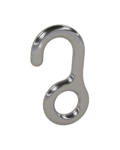 1/4"-1/2" S-type rope hook