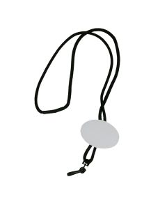 Oval Nametag with Lanyard for Bead Recognition Program