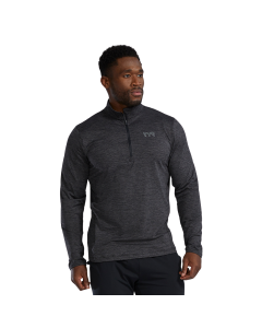 TYR Men's SLS Raglan 1/4 Zip Long Sleeve