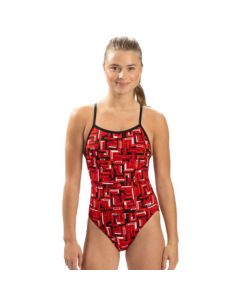 Dolfin Bionic Print V-Back One Piece