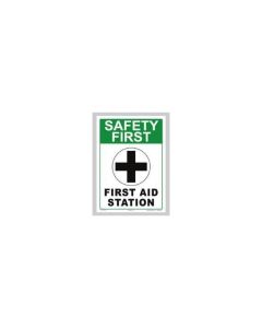 Safety First Sign