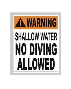 Shallow Water No Diving