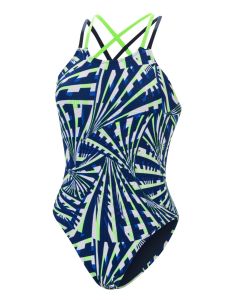 Dolfin Women's Print Atomic Double X Back