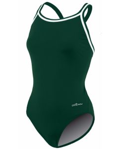 Dolfin Solid Poly DBX Back - Color - Forest,Size - 22