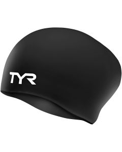 TYR Wrinkle Free Long Hair Jr. Cap