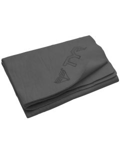 TYR Large Dry Off Sport Towel-Charcoal