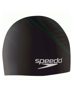 Speedo Solid Silicone Cap - Color - Black