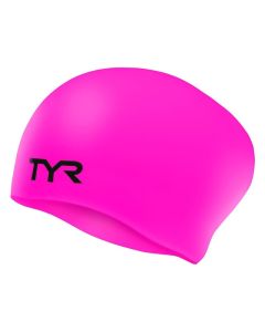 TYR Long Hair Wrinkle-free Swim Cap