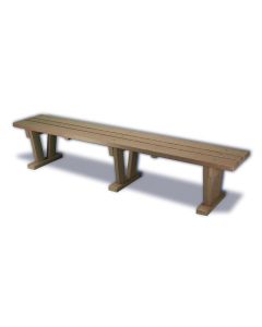 Wide Plastic Bench