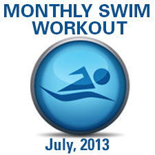 2013-07 July August Kiefer Beginner Swim Workout