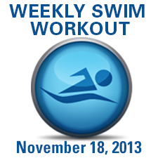 Holiday Hustle Swim Workout