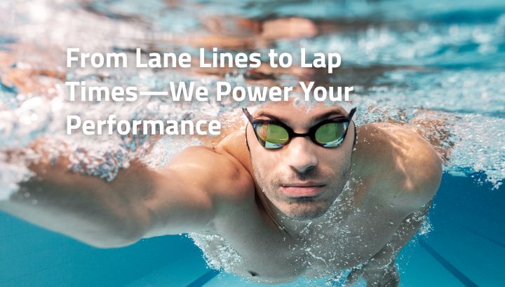 Swimwear, swim gear, swim apparel, facility equipment, lifeguard